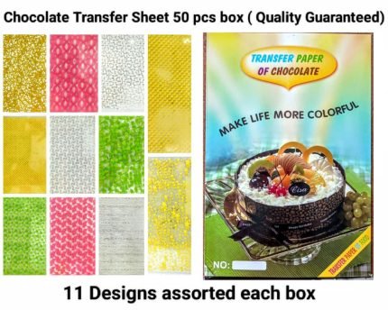 Chocolate Transfer Sheet