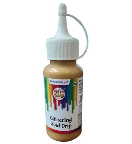 Edible metallic Drip