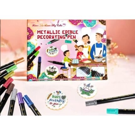 Metallic Edible Marker Set