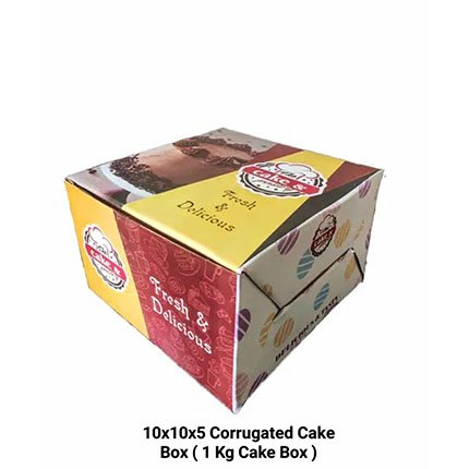regular corrugated cake boxes