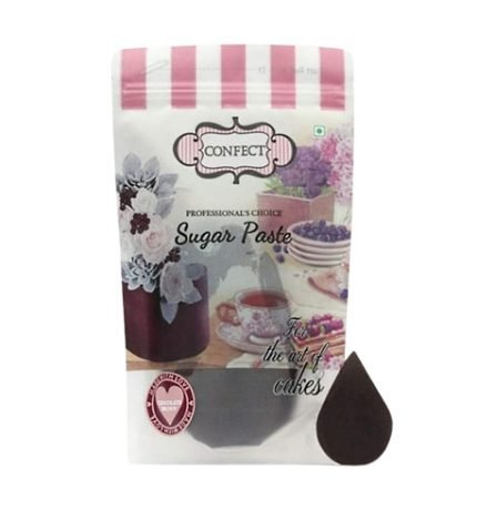 Confect Chocolate Brown Sugarpaste (Fondent 1kg)