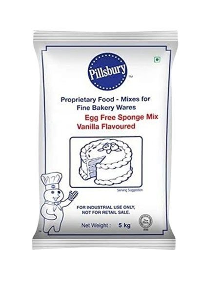 Pillsbury Sponge Mix Vanilla Premix – Rs.225 (1 Kg ) – Rs. 1125 (Moq/5kg)