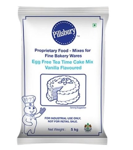Pillsbury Tea Time Cake Mix Vanilla – Rs.245 (1kg) – Rs.1225 (Moq/5kg) (Dry Cake Premixe)