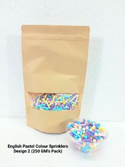 English Pastel Colour Sprinklers (250gm)
