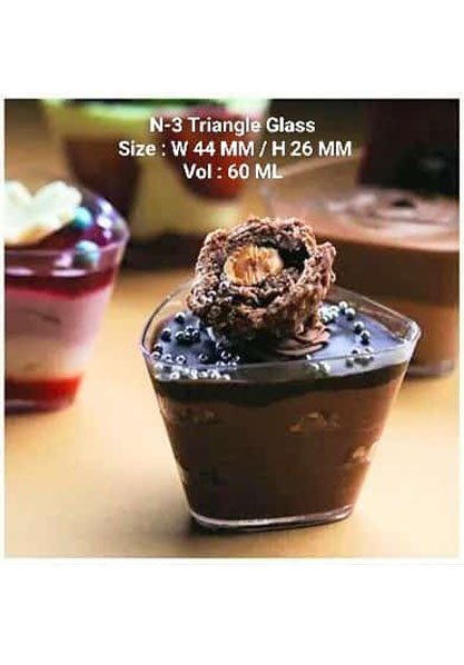 N-3 Triangle Glass Rs. 3.50 (1 Pc ) MOQ (100Pcs)