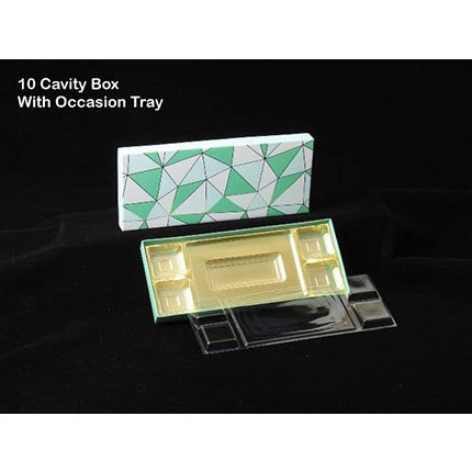 10 Cavity Chocolate Box (10 Box)