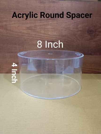 Acrylic Round Spacer  (1Pc)