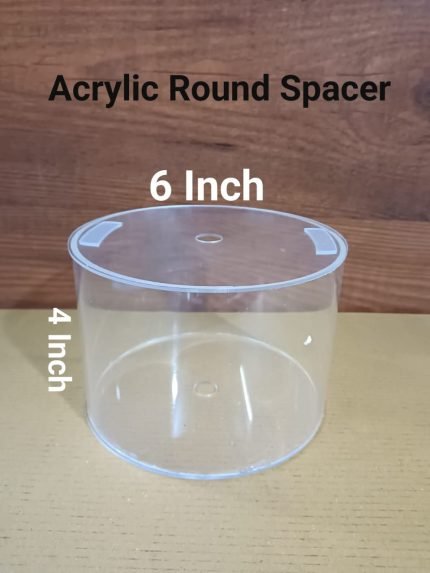 Acrylic Round Spacer  (1Pc)