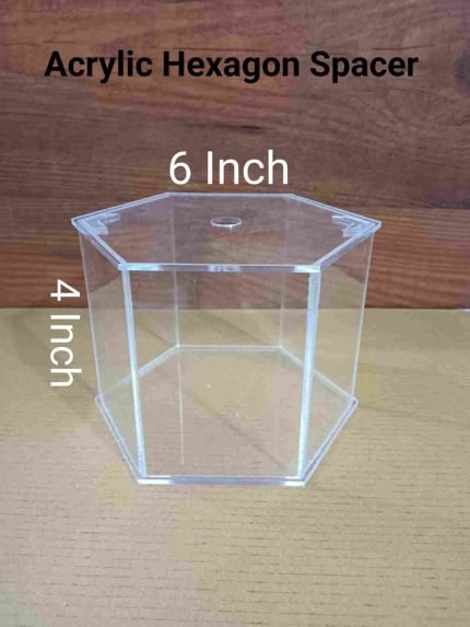 Acrylic Hexagon Spacer (1Pc)