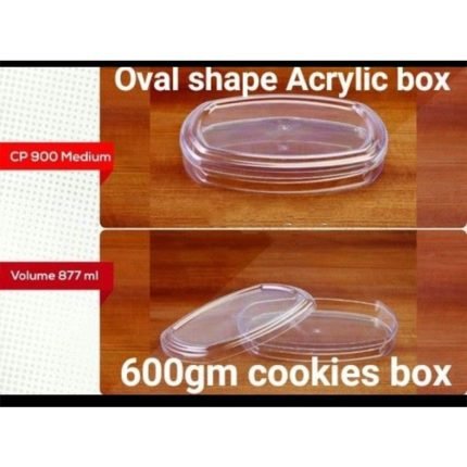 Cp 900 Ovel Shape Acrylic Box