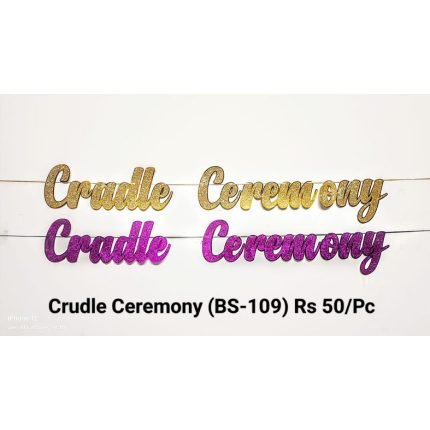 Crudle Ceremony (BS-109)