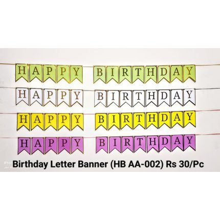 Happy Birthday  (HB AA-002)