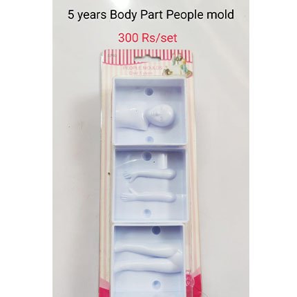 5 Years Body Part People Mold