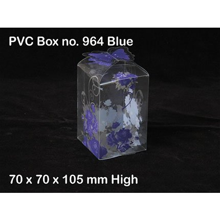 Chocolate Box Pvc Box No. 964 Blue ( 10 Box )