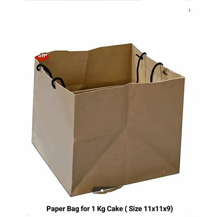 Paper Bag (1 Kg Cake )
