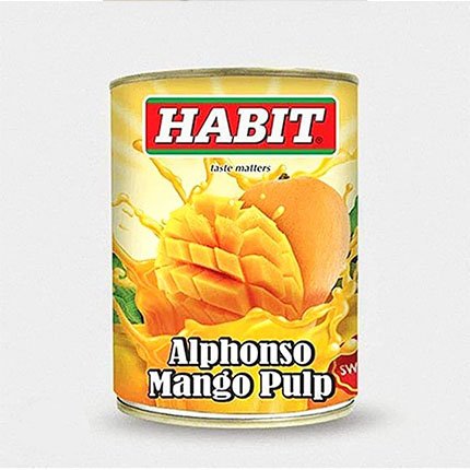 Habit  Alphonso Mango Pulp (850gm)