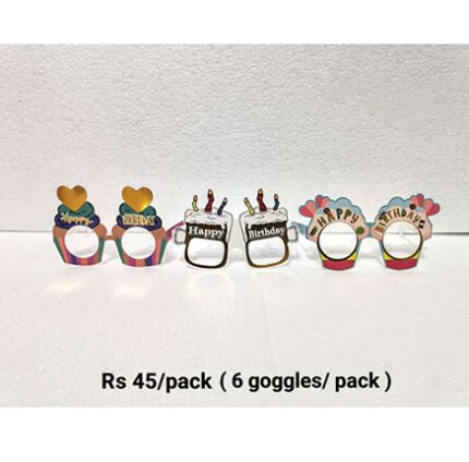 Party Goggles (6 Goggles Pack)