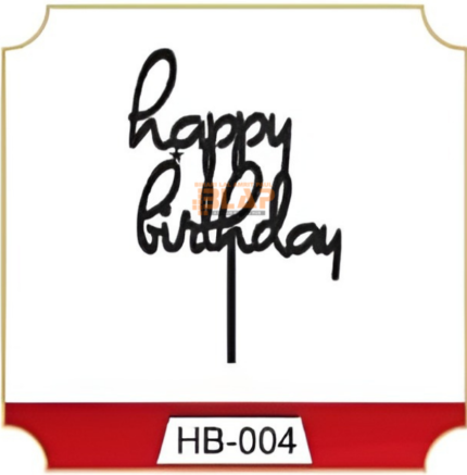 5″ Acrylic Topper