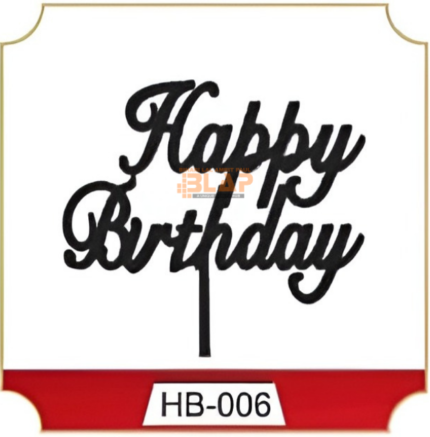 5″ Acrylic Topper
