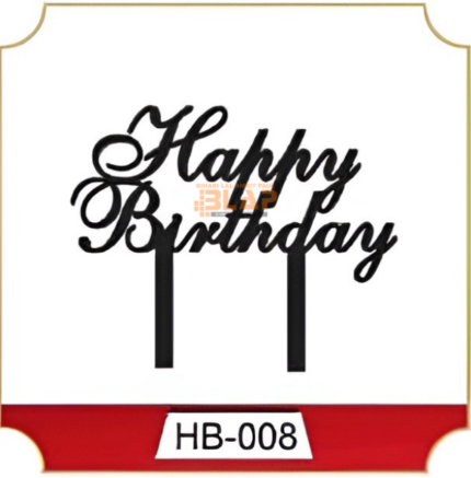 5″ Acrylic Topper