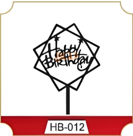 5″ Acrylic Topper