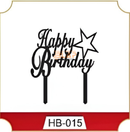 5″ Acrylic Topper