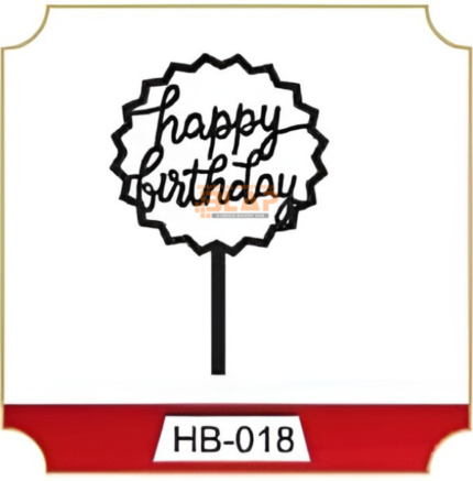 5″ Acrylic Topper