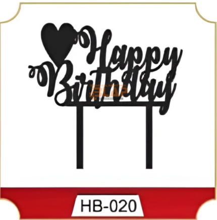 5″ Acrylic Topper