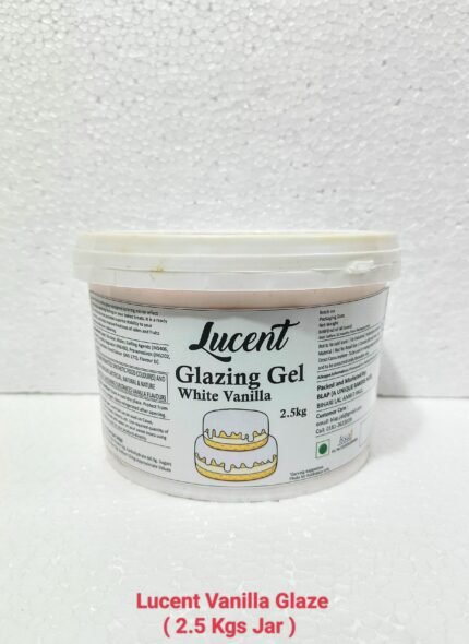 Lucent White Vanilla Glaze 2.5kg Jar