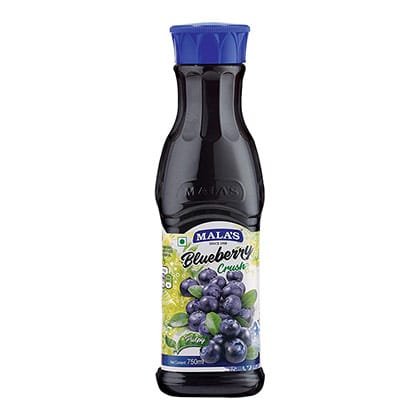 Mala’s Blueberry Fruit Crush (750ml)