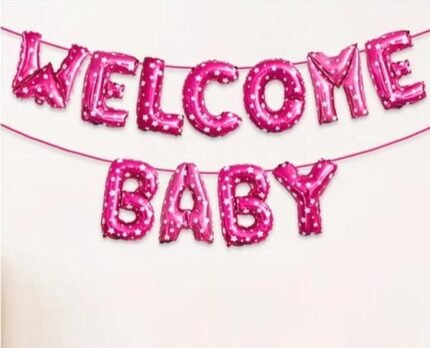 Welcome Baby Foil Balloon (1 Pc)