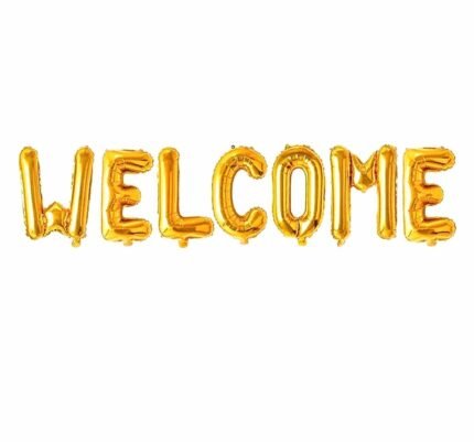 Welcome Foil Balloon 1Pc