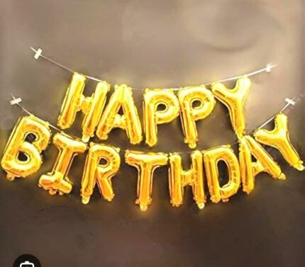 Happy Birthday Foil Balloon 1Pc