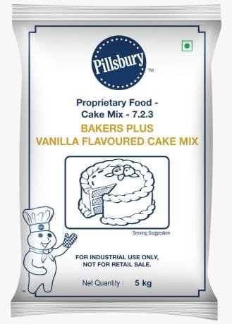 Pillsbury Baker Plus Vanilla Premix (Moq/5kg)