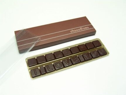 2 Line SMS Chocolate Box (1 Pc)