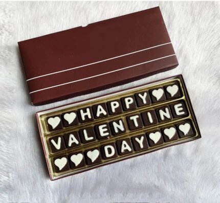 3 Line SMS Chocolate Box (1 Pc)