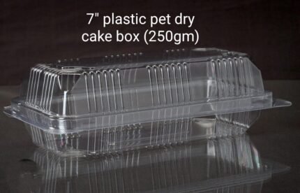 7” Plastic Pet Dry Cake Box