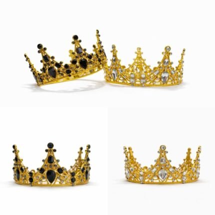 6 Inch Crown Cake Topper (1 Pc)