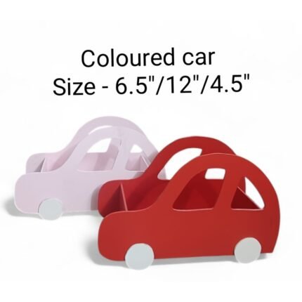 Coloured Car Size- 6.5″/12″/4.5″- Rs. 400/pc (moq 5pc)