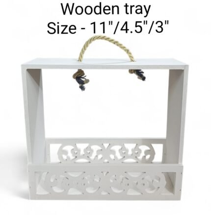 Wooden Tray Size- 11″/4.5″/3″ – Rs .265/pc ( moq 5pc)