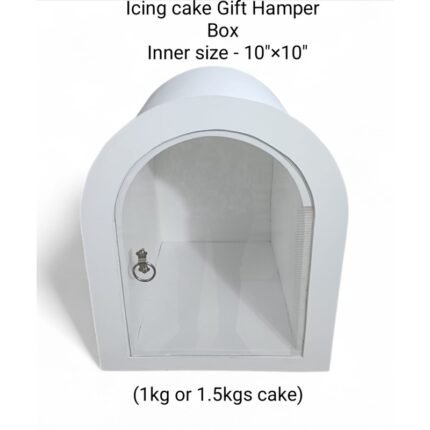 Icing Cake Gift Hamper Box Inner- Rs .1760/ pc ,Size – 10″×10″ (suitable for 1kg or 1.5kg cake)