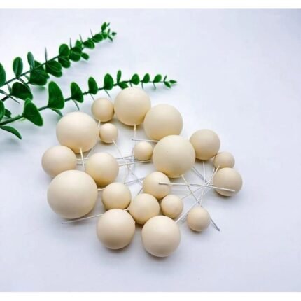 Faux Ball Cake Topper (20 Pcs Pack)