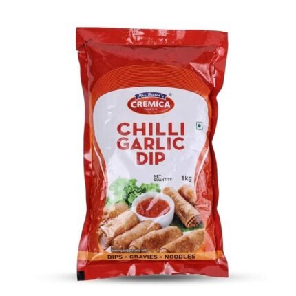 Cremica Chilli Garlic Dip -Rs.195 (1Kg)- Rs.2340 (Moq/1 Peti )
