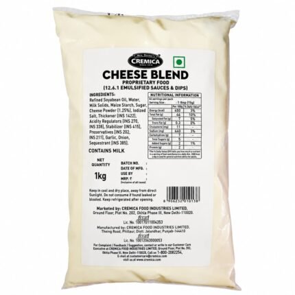 Cremica Cheese Blend -Rs.210 (1Kg ) – Rs.2520 (Moq/1 Peti )