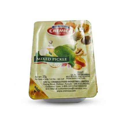 Cremica Mixed Pickle – Rs.774 ( 1 Peti ) ( 360 pcs/carton )