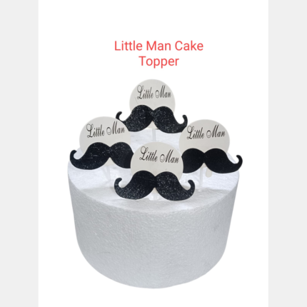 Little Man Cake Topper (1 Pkt )
