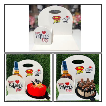 Father’s Day MDF Platers With Sticker (1 Pc)