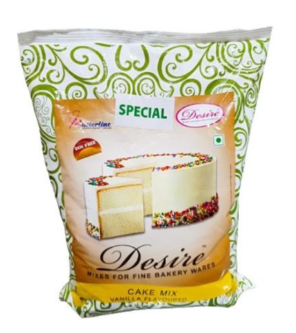 Desire Cake Mix Vanilla – Rs.250 (1kg) – Rs.5000 (Moq/20kg Bag)
