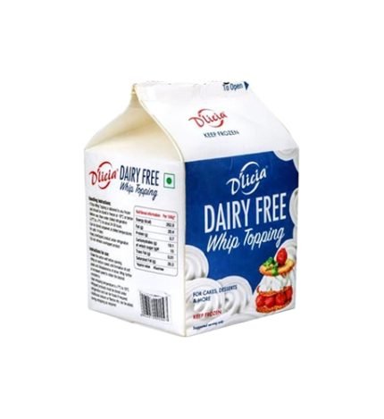 Dlecta Whip Topping – Rs.150 ( 1kg pack) – Rs.1800 ( moq 12kg box)